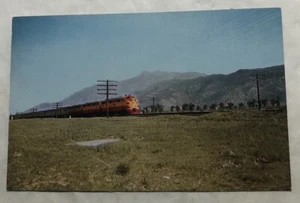 Southern Pacific’s “Sunset Limited” Passes Snow capped Mt. San Jacinto, Ca. (Y2) - Picture 1 of 2