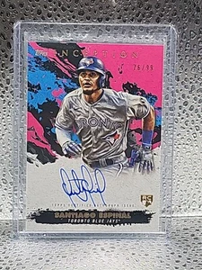 2021 Inception Rookie Emerging Star Magenta /99 Santiago Espinal Auto RC SSP - Picture 1 of 2