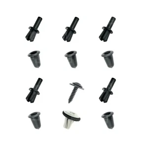 12-19 Range Rover Evoque Wind Shield A Pillar Push Rivet Retainer Clips Grommets - Picture 1 of 2