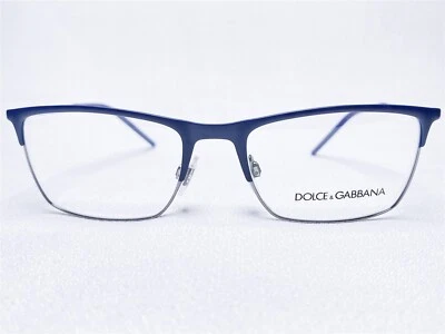 NUEVO Dolce & Gabbana DG1309 1280 Hombres Azul Mate/Metal Monturas de Gafas 53/18 Foto 1 de 4