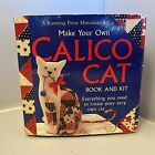  Kit chat Calico "Owen" motif et matériau art populaire américain
