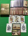 TWIN SET Old Vintage De La Rue Named * MILITARY Art ARMY GUARDS * Playing Cards