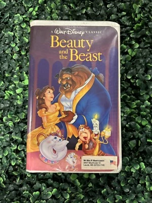Walt Disney Black Diamond Beauty and the Beast VHS tape. EUC - Image 1 of 4