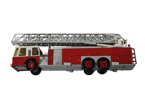 NIB Conrad Fire Aerial Ladder Truck 5504 Red 1/50 Made Germany in BOX - Picture 1 of 8