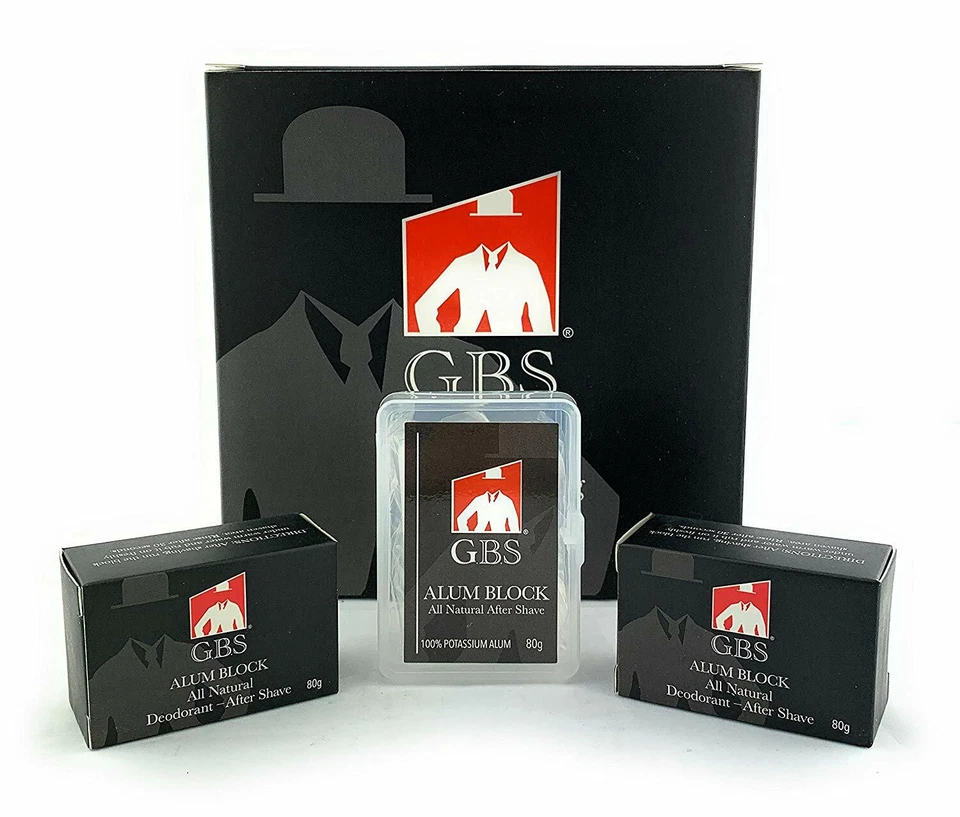 GBS Paquete de 3 bloques de aluminio premium---1 estuche de viaje y 2 recambios de piedra adicionales Foto 1 de 1