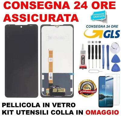 DISPLAY LCD ORIGINALE CAT S75 TOUCH SCREEN SCHERMO COMPLETO + UTENSILI + COLLA - Immagine 1 di 2