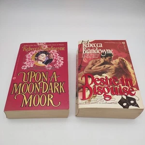 Lot (2) REBECCA BRANDEWYNE Vintage Historical Romance Books - Picture 1 of 16