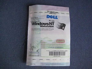 Genuine Windows NT Workstation with Licence Key COA New & Sealed - Picture 1 of 3