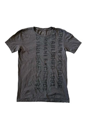 AX Armani Exchange T Shirt Crew Neck Slim Fit Gray Men’s Size XS Good Condition - Image 1 of 4