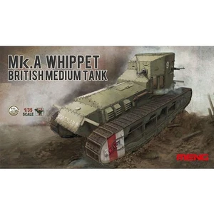 Mont Model 1/35 World War I British Medium Tank Mark A Whippet Plastic Model - Picture 1 of 1