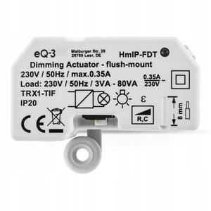 J9 Homematic IP Smart Home Dimmaktor Unterputz HmIP-FDT - Bild 1 von 8