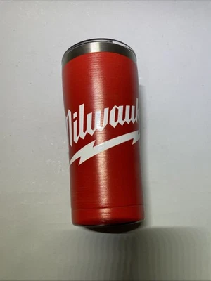 Milwaukee Tools 20 OZ Vaso de acero inoxidable aislado Tervis no empaquetado Foto 1 de 4