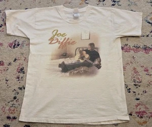 VTG 90's Joe Diffie A Night To Remember Tour Country T-shirt Large Mens Creme - Picture 1 of 12