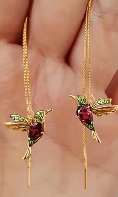 Pretty Bird Dainty Drop Party Earrings - Image 1 of 2