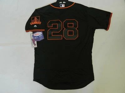 Authentic Buster Posey San Francisco Giants Flex Base BLACK Jersey 52 - Image 1 of 2