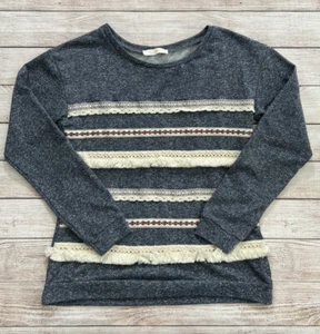 Entro Damen Pullover Rüschen Quaste Größe S - Bild 1 von 5