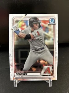 Bowman Chrome Prospects 2020 Kristian Robinson Arizona Diamondbacks BCP-27 - Imagen 1 de 2