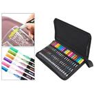 21 Colors Outline Metallic Markers Double Line Pen Writing Painting Pens