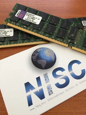 KINGSTON - 4 GB 2Rx4 PC2-5300R DDR2 RAM Module REG ECC - Photo 1/2