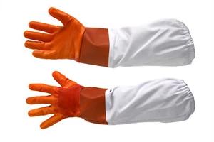 Handschuhe für die Imkerei Imkerhandschuhe Gummihandschuhe Größe 7 - Bild 1 von 4