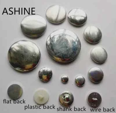 500set Fabric Cloth Covered Button Component Handmade Craft Button Bread Shape - Image 1 of 4