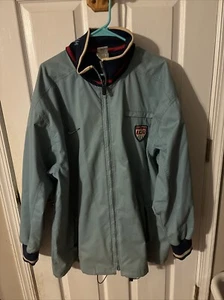 1998 Nike USA USMNT World Cup Full Zip Light Blue Jacket Size XL Rare - Picture 1 of 20