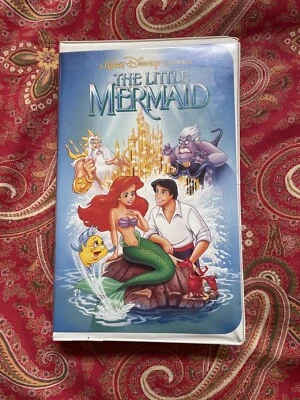 Disney The Little Mermaid (VHS, 1989, Diamond Edition) Original banned edition - Image 1 of 4
