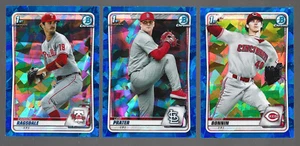 2020 Bowman Draft Sapphire Edition 3 Card Lot 1st Bowman NM - Picture 1 of 8