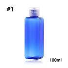 Refillable Bottle Cosmetic Jar Flip Top Cap Makeup Liquid Container