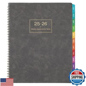 Appointment Book 2025-2026 - Daily Planner 2025-2026, Jul.2025 - Jun.2026, 9" - Picture 1 of 5