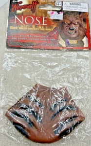 Werewolf Wolfman Rubber Nose  Costume Accessory Halloween - Picture 1 of 2