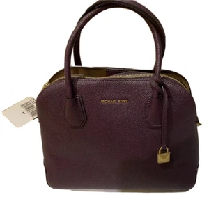 Michael Kors Mercer Lg Dome Satchel With Tag - Picture 1 of 12