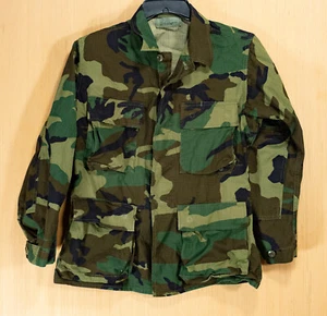 1999 NATO Coat Hot Weather Woodland Camouflage Pattern Combat X-Small-Short - Picture 1 of 4