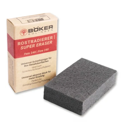 BOKER® Rust Remover Super Eraser 240 Abrasive Block Blades Grind Polish 09BO304 - Image 1 of 4