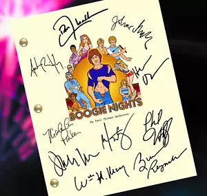 Boogie Nights Film signiert Skript Nachdruck Autogramme x10, 166 Seiten plus Cover - Bild 1 von 7
