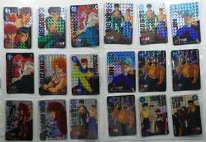 Yu Yu Hakusho Vintage Yoshihiro Togashi Carddass Set mit 18 Karten - Bild 1 von 2