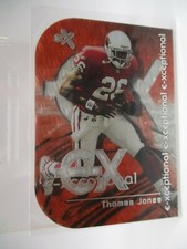 2000 E-X E-Xceptional Red #13 Thomas Jones CARDINALS