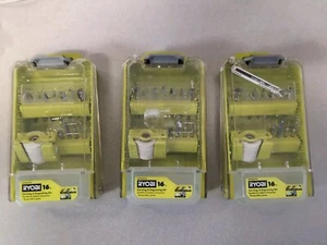 RYOBI A90AS16  16 pcs Carving & Engraving Kit For Wood Metal Plastic Glass (B1) - Picture 1 of 6