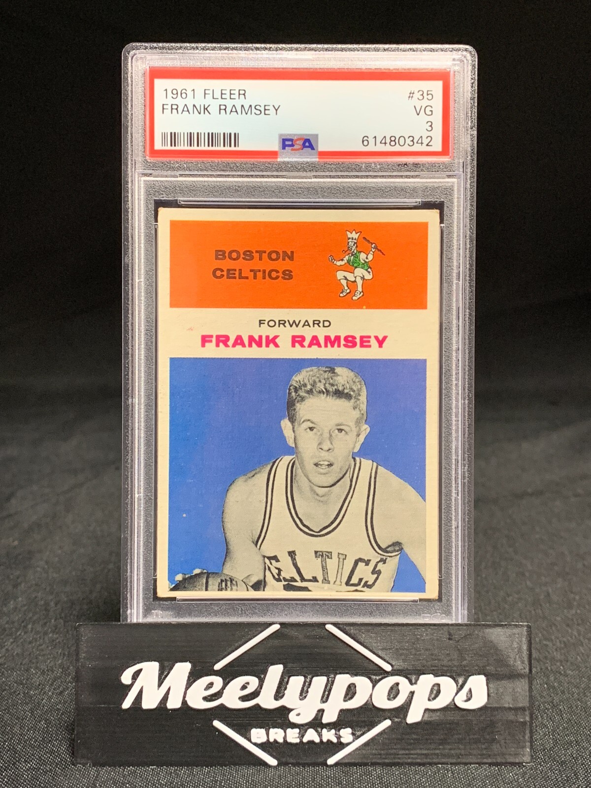 Frank Ramsey 1961 Fleer Basketball #35 PSA 3 VG Celtics