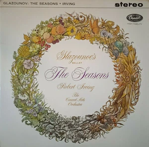 EMI CAPITOL SP 8451 RAINBOW RIM GLAZUNOV THE SEASONS *CONCERT ARTS IRVING* NM/NM - Picture 1 of 3