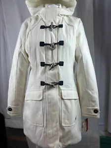 Patagonia Women's Coat/Haven/Undyed with hood Toggle closure size Med - Picture 1 of 9