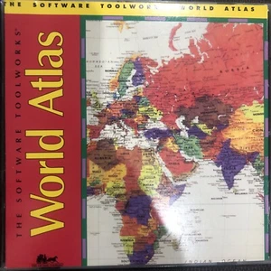 The Software Toolworks World Atlas Cd - Picture 1 of 4