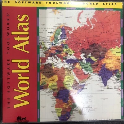 The Software Toolworks World Atlas Cd  - Image 1 of 4