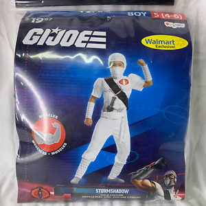 GI Joe Stormshadow Child Ninja Costume Size Small (4-6) BRAND NEW NWT Disguise