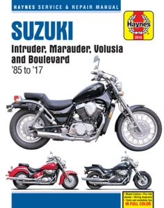 Manual de Servicio Suzuki Intruder, Marauder, Boulevard 700, 750, 800 1985-17 - Imagen 1 de 2