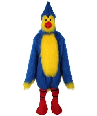 HPO Adulto Unisex Peludo Rojo y Negro Cardenal Mascota Piel Traje Disfraz Paquete Foto 1 de 4