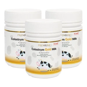 Hi Well Colostrum Gold Milk - vanilla flavour Chewable 200 Tablets * 3pk - Picture 1 of 1