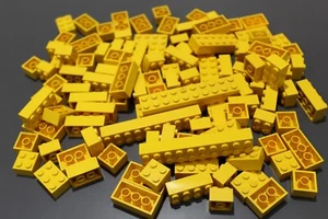 LEGO System 100 Basic Bausteine Basicsteine zweireihig gelb yellow #4039 - Picture 1 of 1