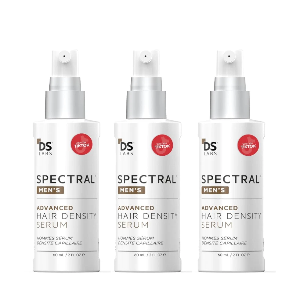 Suero de densidad de cabello DS Labs Spectral para hombre formalmente espectral.Dnc-N, 60 ml (3 unidades) Foto 1 de 4