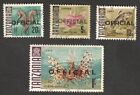 (AOP) Tanzania 1970 Officials glazed paper 4v used. SG O32-33/35/38 £34